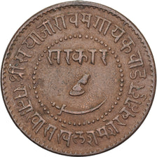 Princely state of Baroda, 1 Paisa, 1884 (VS 1941), Copper, EF(40-45)