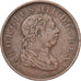 Demerara-Essequibo, George III, 1 Stiver, 1813, Cobre, BC+