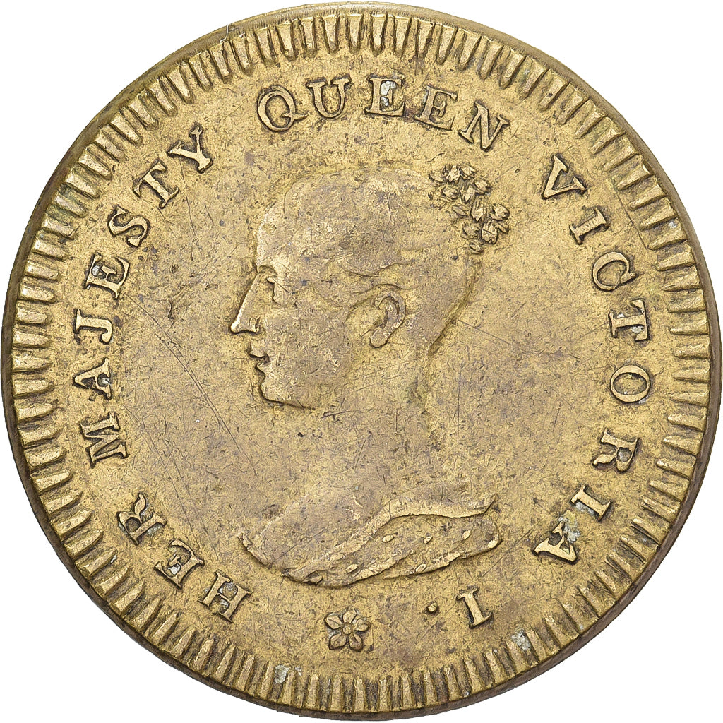 Verenigd Koninkrijk, Token, Victoria, Coronation, 1838, Tin, ZF
