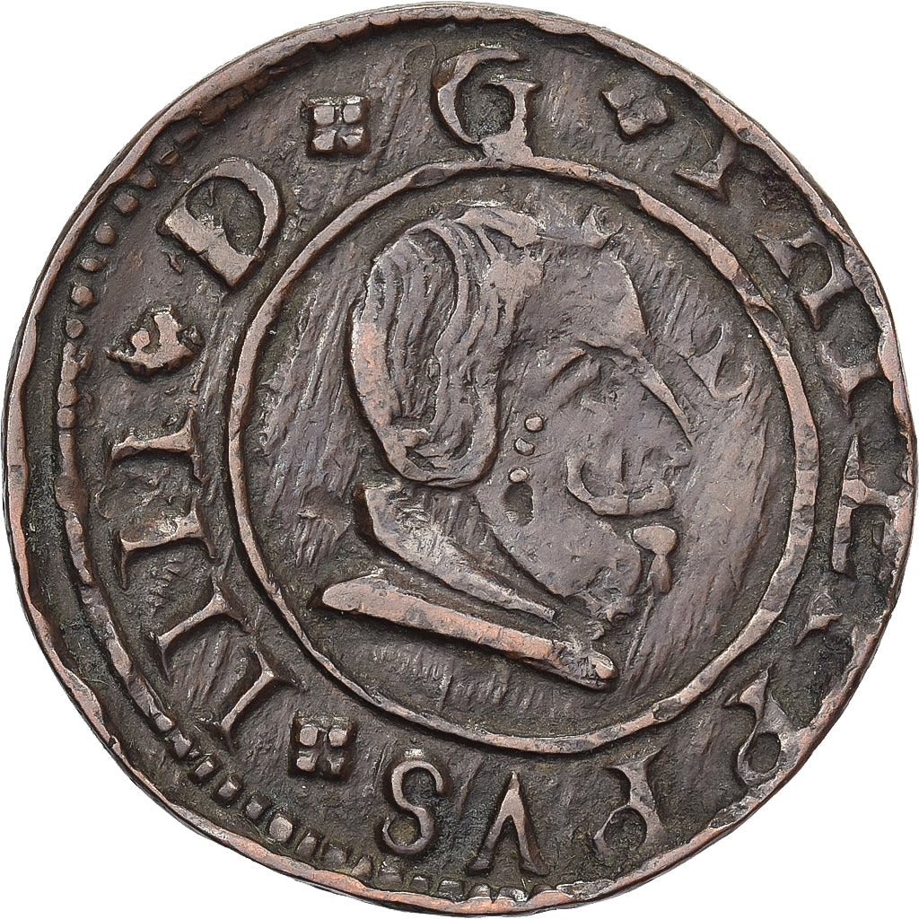 Espanha, Philip IV, 16 Maravedis, 166[-], Madrid, Cobre, EF(40-45)