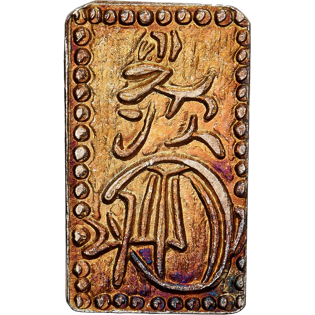 Japan, Kōmei, 2 Shu, Man'en, 1860-1869, Edo, Electrum, AU(55-58)