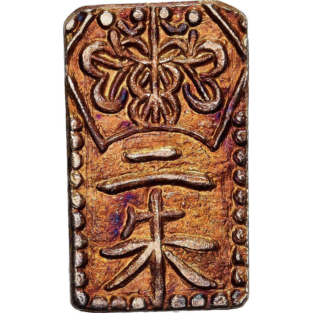 Japan, Kōmei, 2 Shu, Man'en, 1860-1869, Edo, Electrum, AU(55-58)