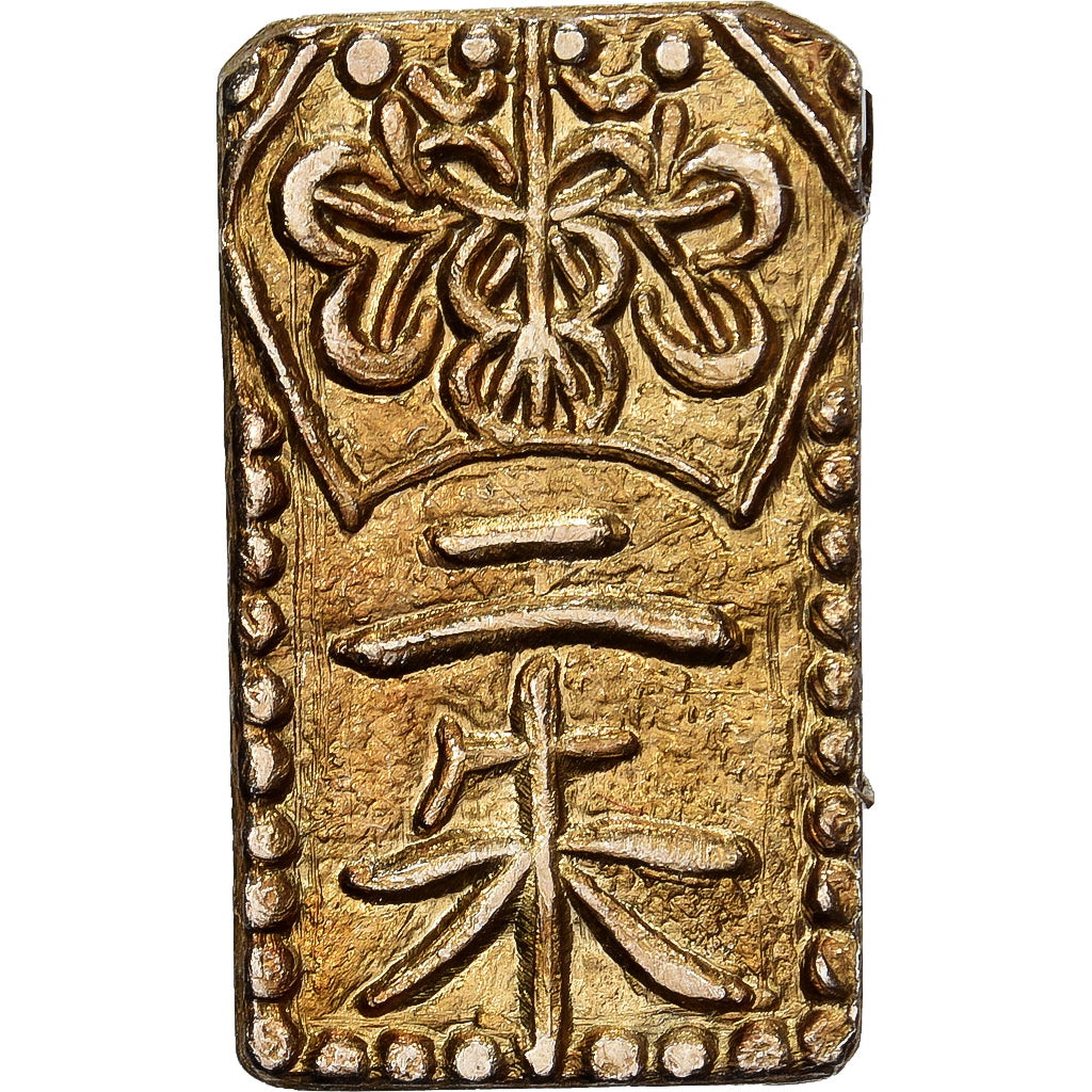 Japan, Kōmei, 2 Shu, Man'en, 1860-1869, Edo, Electrum, AU(55-58)