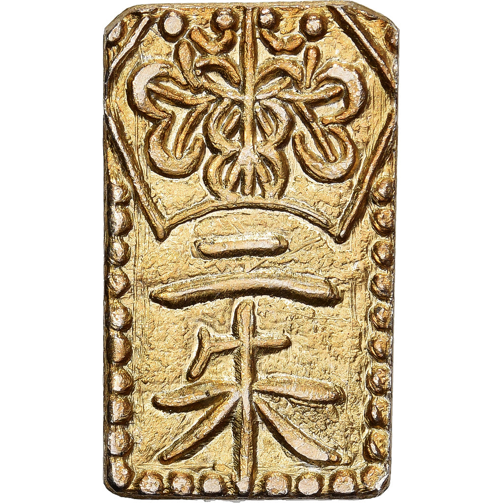 Japan, Kōmei, 2 Shu, Manen, 1860-1869, Edo, Electrum, VZ