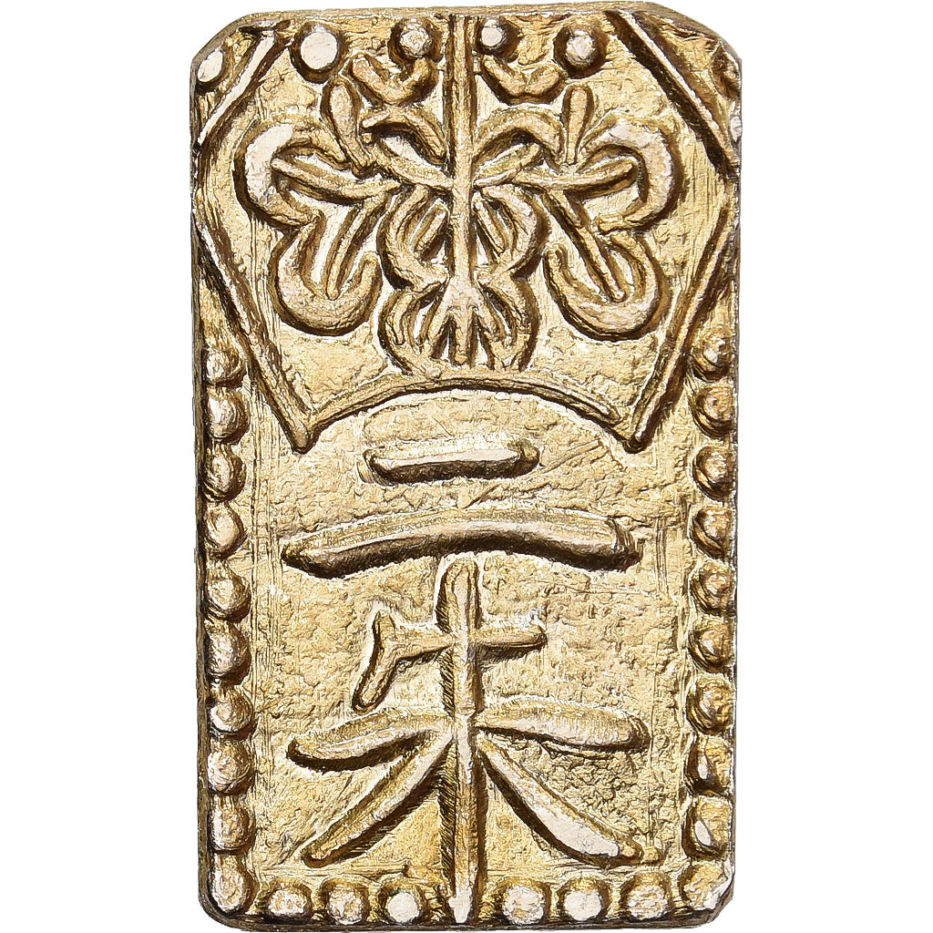 Japan, Kōmei, 2 Shu, Man'en, 1860-1869, Edo, Electrum, AU(55-58)