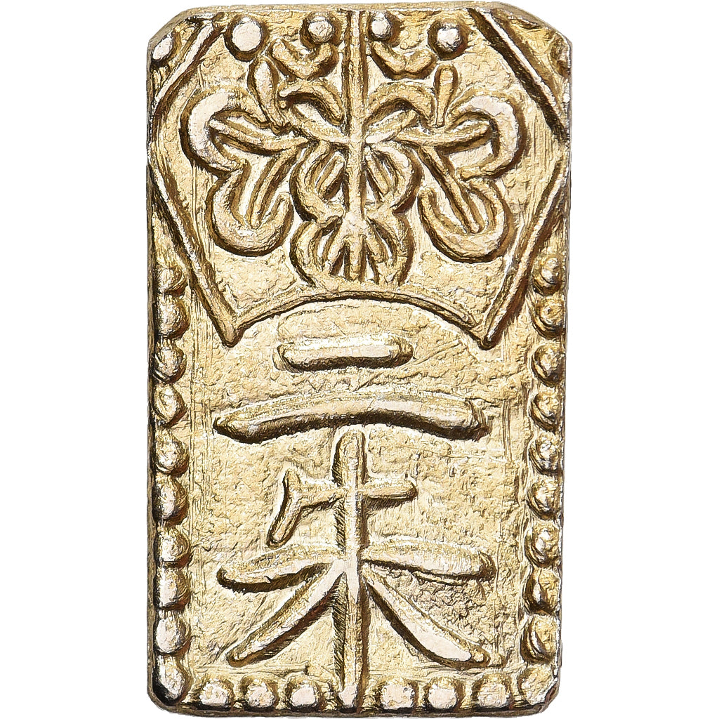 Japan, Kōmei, 2 Shu, Manen, 1860-1869, Edo, Electrum, VZ