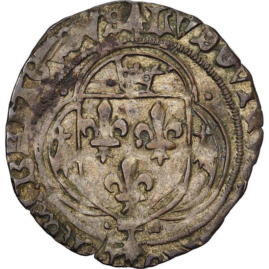 France, Louis XII, Blanc de Bretagne, 1498-1514, Uncertain mint, Billon