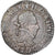 Francia, Henri III, 1/4 Franc, 1587, Paris, Plata, BC+, Gadoury:479