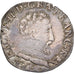 France, Henri II, Demi Teston, 1560, Toulouse, Bust D, Silver, VF(30-35)