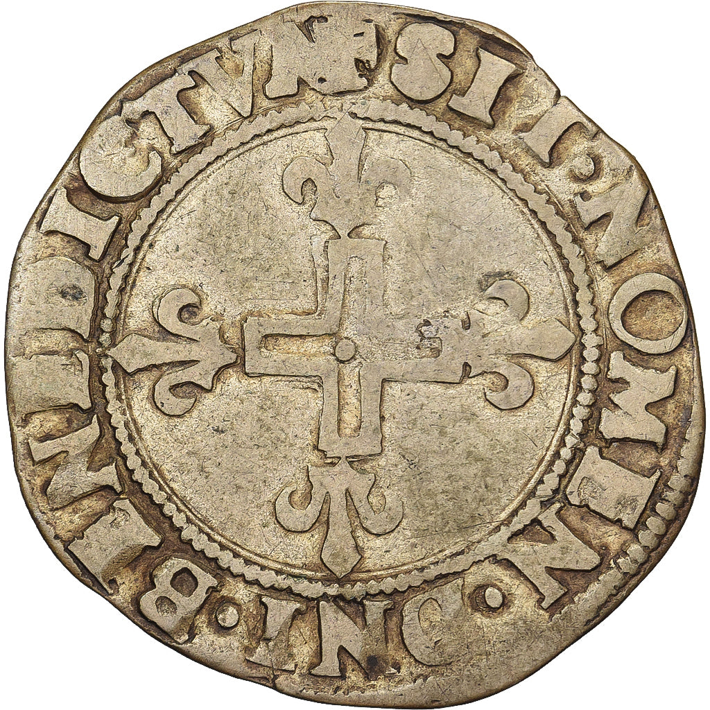 France, Charles IX, Double Sol Parisis, 1569, Atelier incertain, Unique, Billon