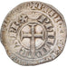 France, Philippe VI, Gros à la queue, 1348-1350, Billon, VF(30-35)