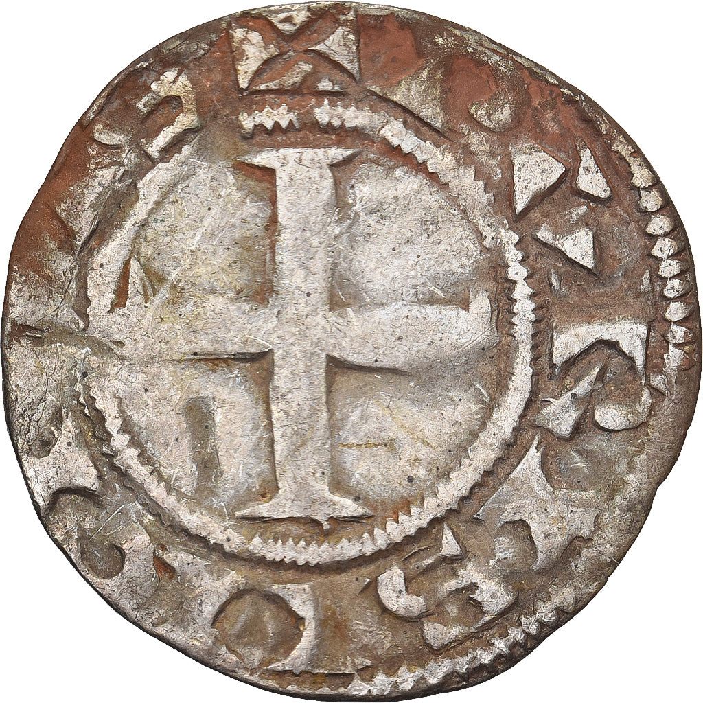 Francia, Louis VII, Denier, 1137-1180, Paris, Biglione, MB+