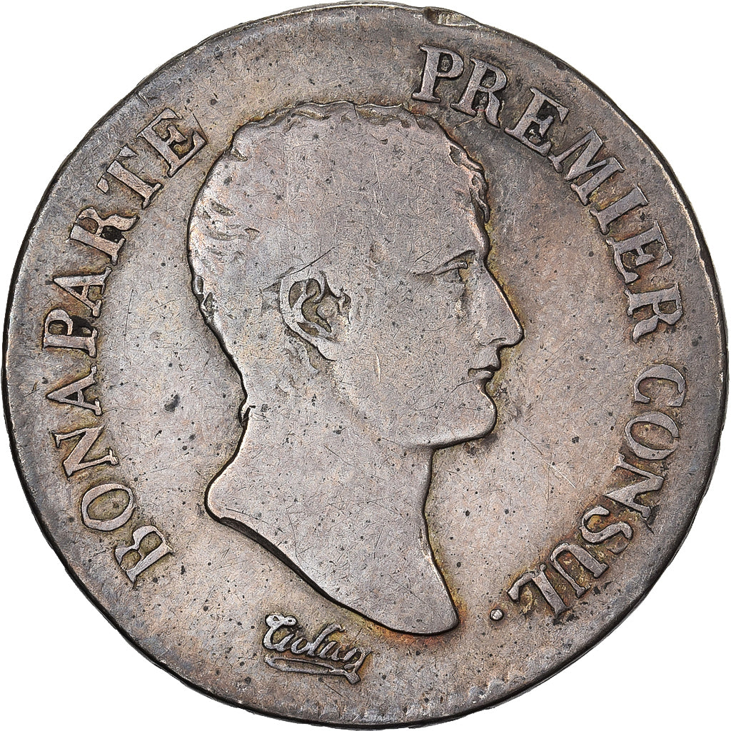 France, Napoléon I, 2 Francs, An 12, Toulouse, Argent, TB, Gadoury:495