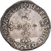 France, Henri IV, 1/4 Ecu, 1595, Bayonne, Argent, TB+, Gadoury:597