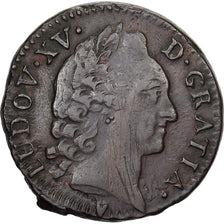 Francia, Louis XV, Sol, 1768, Aix, Argento, BB, Gadoury:279