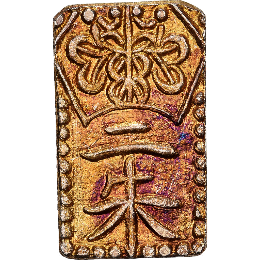 Japan, Kōmei, 2 Shu, Man'en, 1860-1869, Edo, Electrum, AU(55-58)