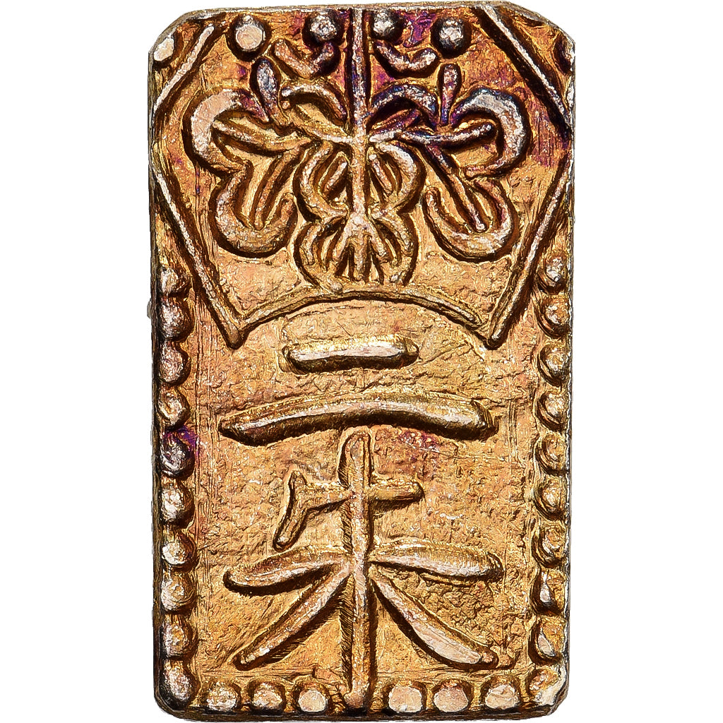 Japan, Kōmei, 2 Shu, Man'en, 1860-1869, Edo, Electrum, AU(55-58)