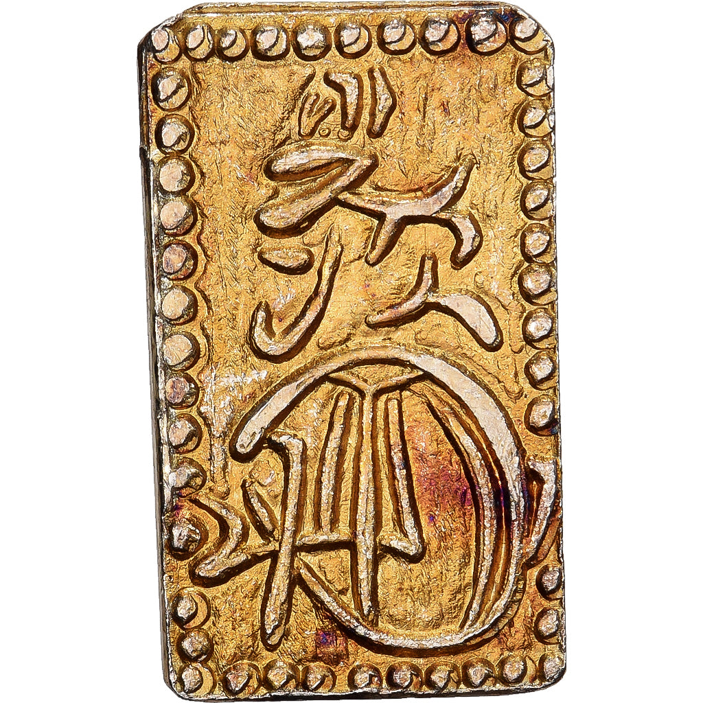 Japon, Kōmei, 2 Shu, Manen, 1860-1869, Edo, Electrum, SUP