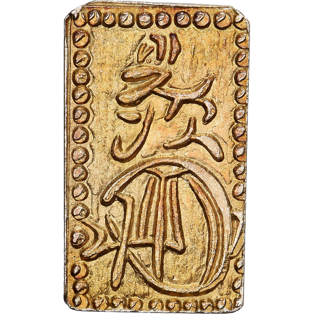 Japan, Kōmei, 2 Shu, Manen, 1860-1869, Edo, Electrum, VZ