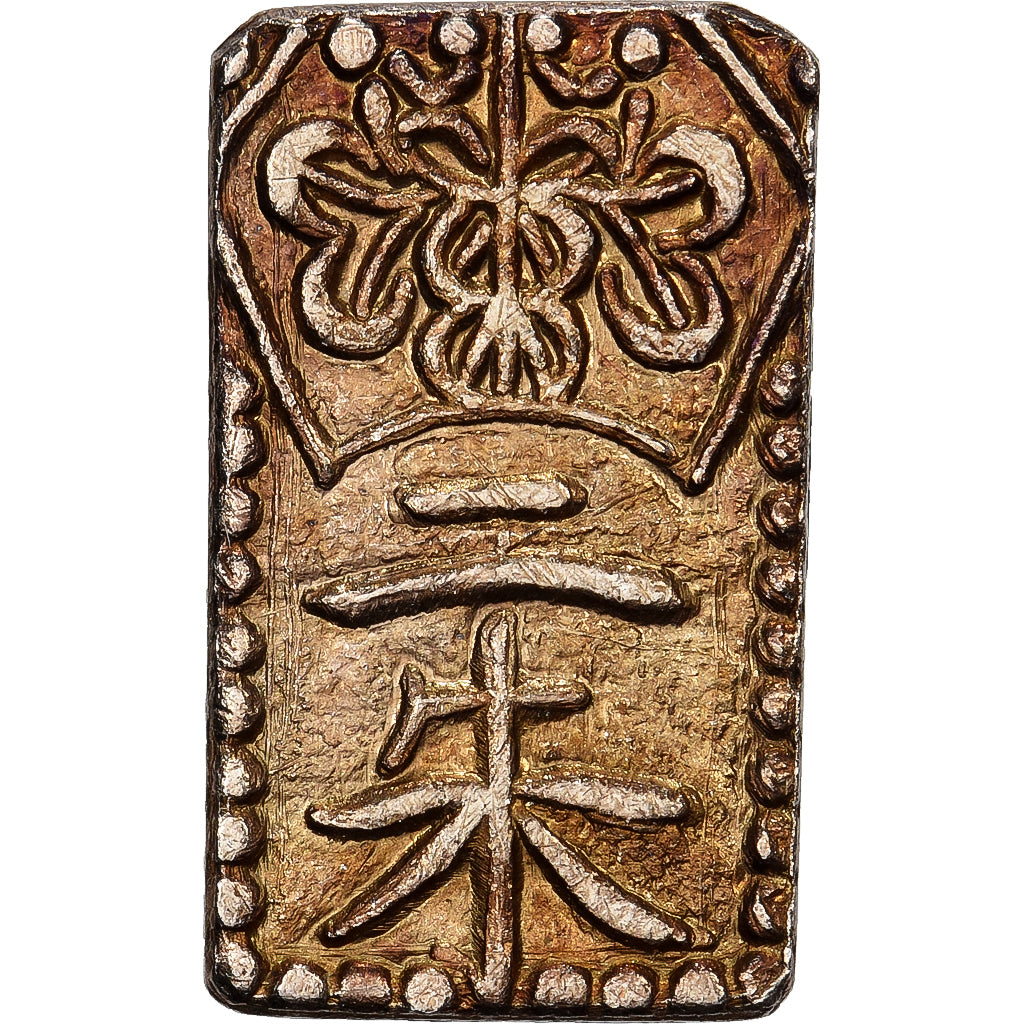 Japan, Kōmei, 2 Shu, Man'en, 1860-1869, Edo, Electrum, AU(55-58)