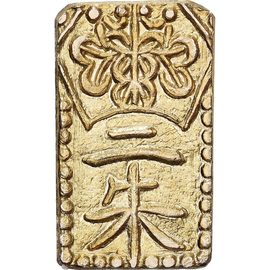 Japan, Kōmei, 2 Shu, Manen, 1860-1869, Edo, Electrum, PR
