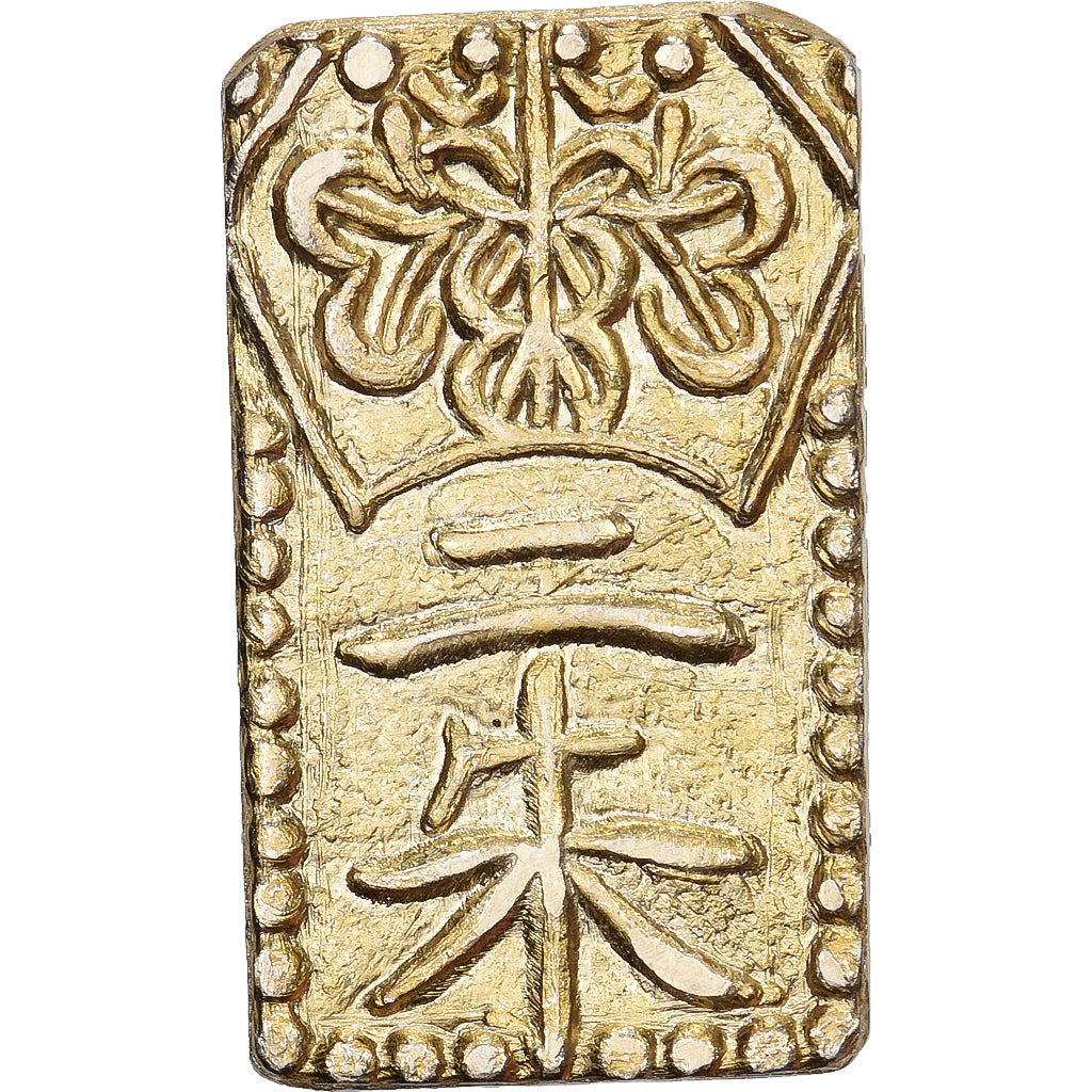 Japan, Kōmei, 2 Shu, Manen, 1860-1869, Edo, Electrum, VZ