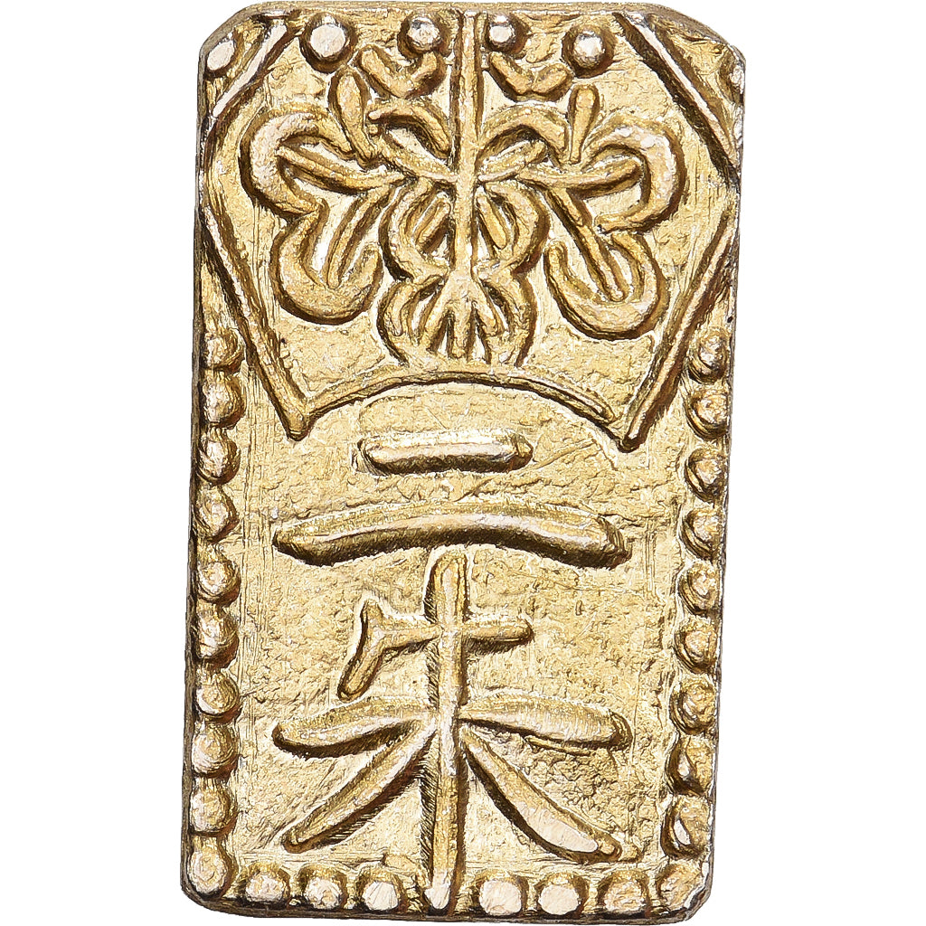 Japan, Kōmei, 2 Shu, Man'en, 1860-1869, Edo, Electrum, AU(55-58)