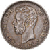 Spanje, Amadeo I, 5 Pesetas, 1875, Madrid, Zilver, ZF+
