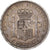Spain, Amadeo I, 5 Pesetas, 1875, Madrid, Silver, AU(50-53)