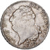 France, Louis XVI, 6 Livres, 1793 / AN 5, Paris, Silver, AU(50-53), Gadoury:55