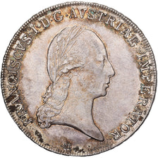 Austria, Franz I, Thaler, 1820, Milan, Silver, AU(50-53)