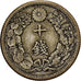 Japon, Mutsuhito, 10 Sen, Ère Meiji, Yr. 44 (1911), Argent, TTB