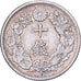 Japon, Mutsuhito, 10 Sen, Ère Meiji, Yr. 43 (1910), Argent, TTB