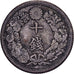 Japon, Mutsuhito, 10 Sen, Ère Meiji, Yr. 43 (1910), Argent, TB+
