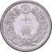Japan, Yoshihito, 10 Sen, Taishō Era, Yr. 6 (1917), Zilver, ZF+