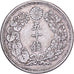 Japan, Mutsuhito, 50 Sen, Meiji Era, Yr. 43 (1910), Silber, SS+
