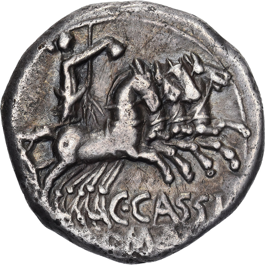 Cassia, Denarius, 126 BC, Rome, Silber, SS, Crawford:266/1
