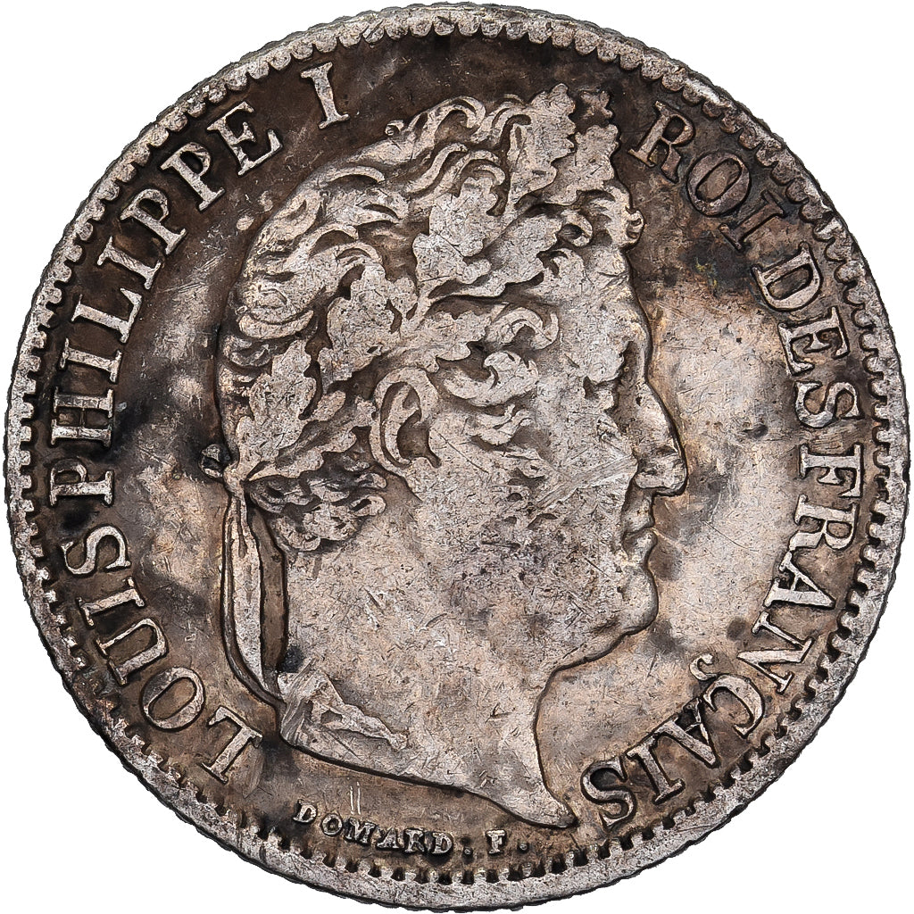 Frankreich, Louis Philippe I, 50 Centimes, 1845, Rouen, Silber, SS, Gadoury:410