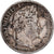 France, Louis Philippe I, 50 Centimes, 1845, Rouen, Silver, EF(40-45)