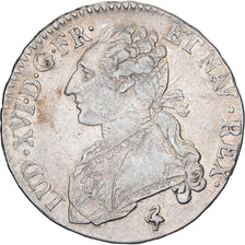 France, Louis XVI, 1/2 Ecu aux branches d'olivier, 1791, Paris, Silver