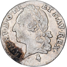 Francia, Louis XV, 1/20 Écu à la vieille tête, 1779, Paris, Argento, MB+