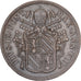 Papal States, Pius IX, 5 Baiocchi, 1854, Rome, Copper, AU(50-53)