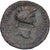 Nero, As, 62-68, Lugdunum, Countermarked, Bronze, VF(20-25), RIC:475