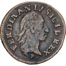 Kingdom of Naples, Ferdinando IV, 4 Cavalli, 1790, Naples, Kupfer, S+