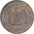 France, Napoleon III, 10 Centimes, 1863, Paris, Bronze, MS(60-62), Gadoury:253