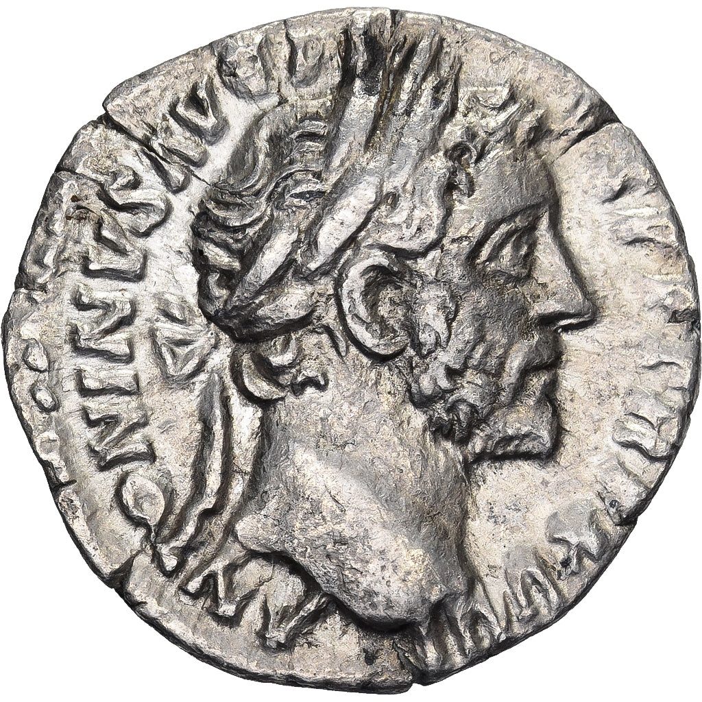 Antonin le Pieux, Denarius, 154-155, Rome, Argento, BB+, RIC:238