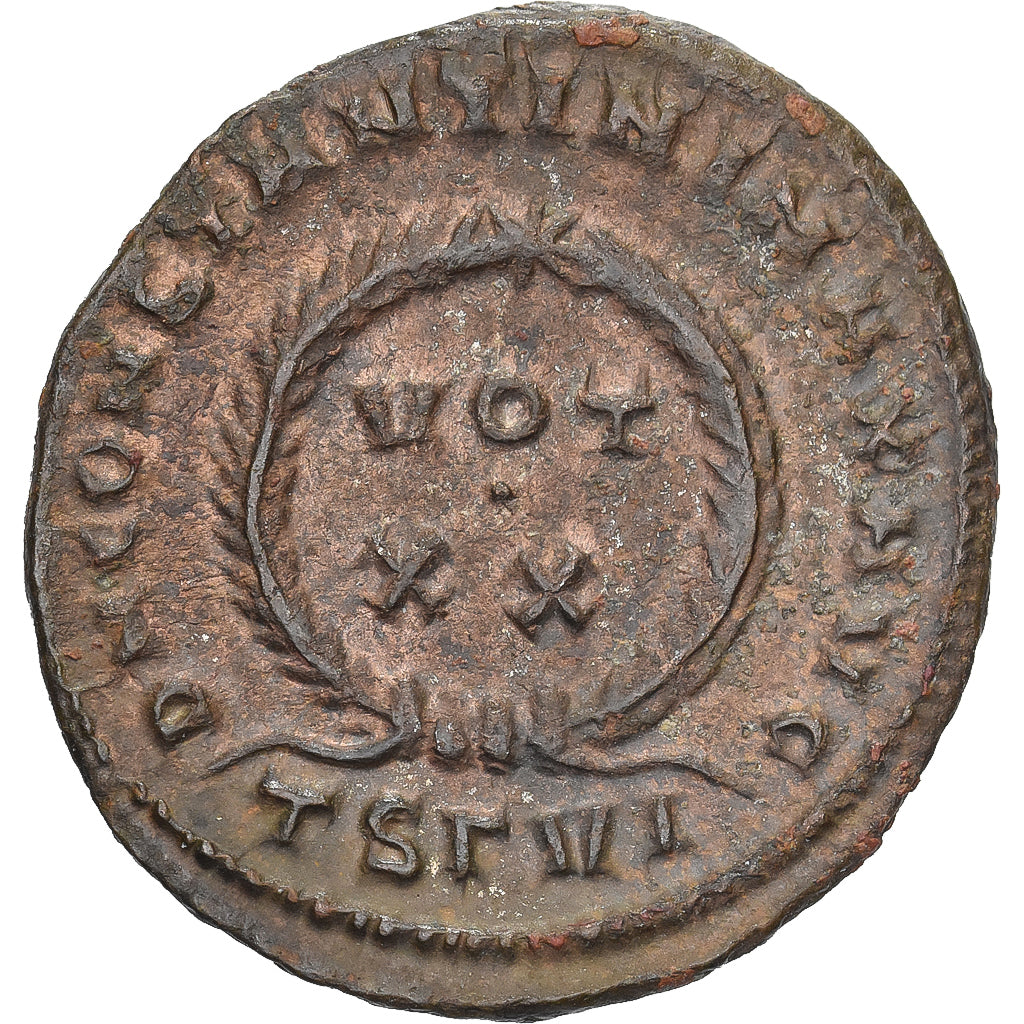Constantine I, Follis, 320-321, Thessalonica, Bronze, VZ, RIC:117