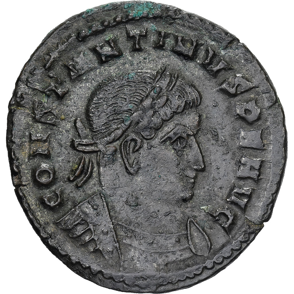 Constantine I, Follis, 310-318, Trier, Bronzo, SPL-, RIC:105