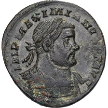 Maximien Hercule, Follis, 300-301, Trèves, Bronze, TTB+, RIC:438b