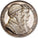 France, Token, Société des Imprimeurs de Lyon, 1840, Silver, MS(60-62)